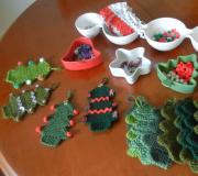 Crochet Christmas decorations for home and soul