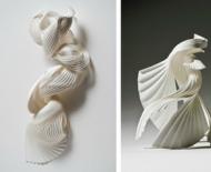 आपल्या स्वत: च्या हातांनी कागदाचा कबूतर कसा बनवायचा, कागदाचा बनलेला पक्षी